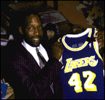 Jersey Retired. James Worthy